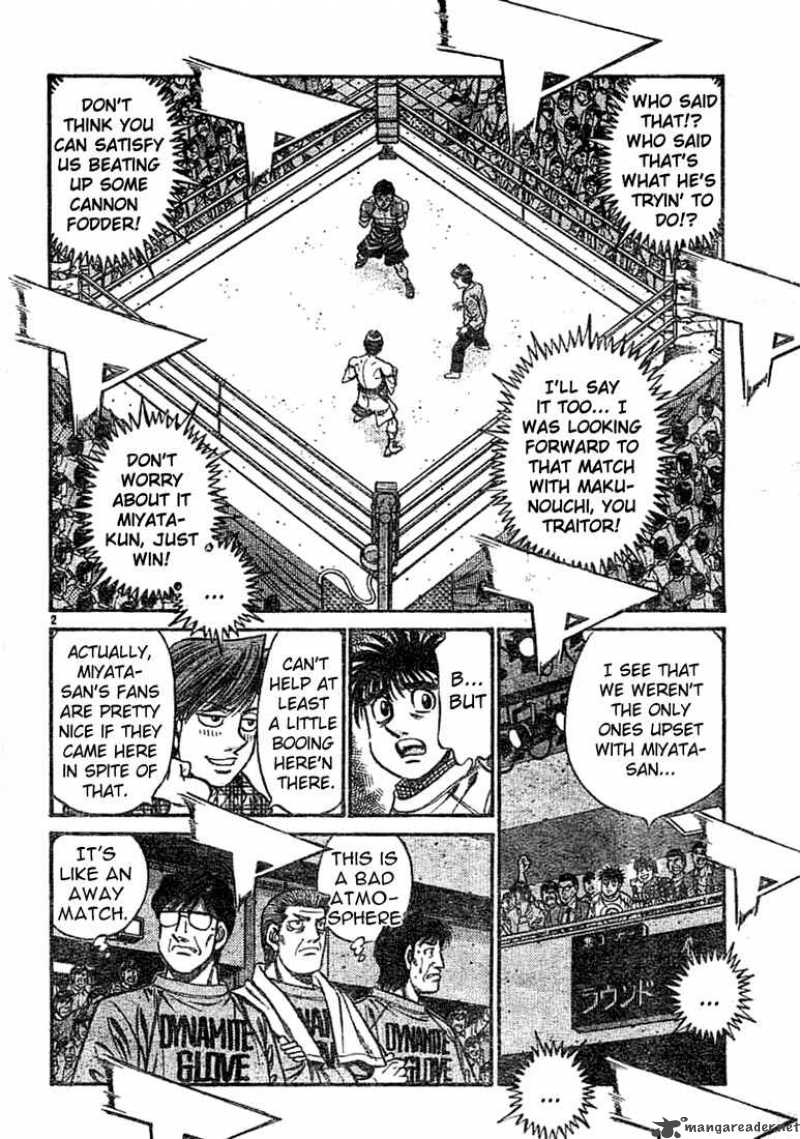 Hajime no Ippo Chapter 747 - Page 2