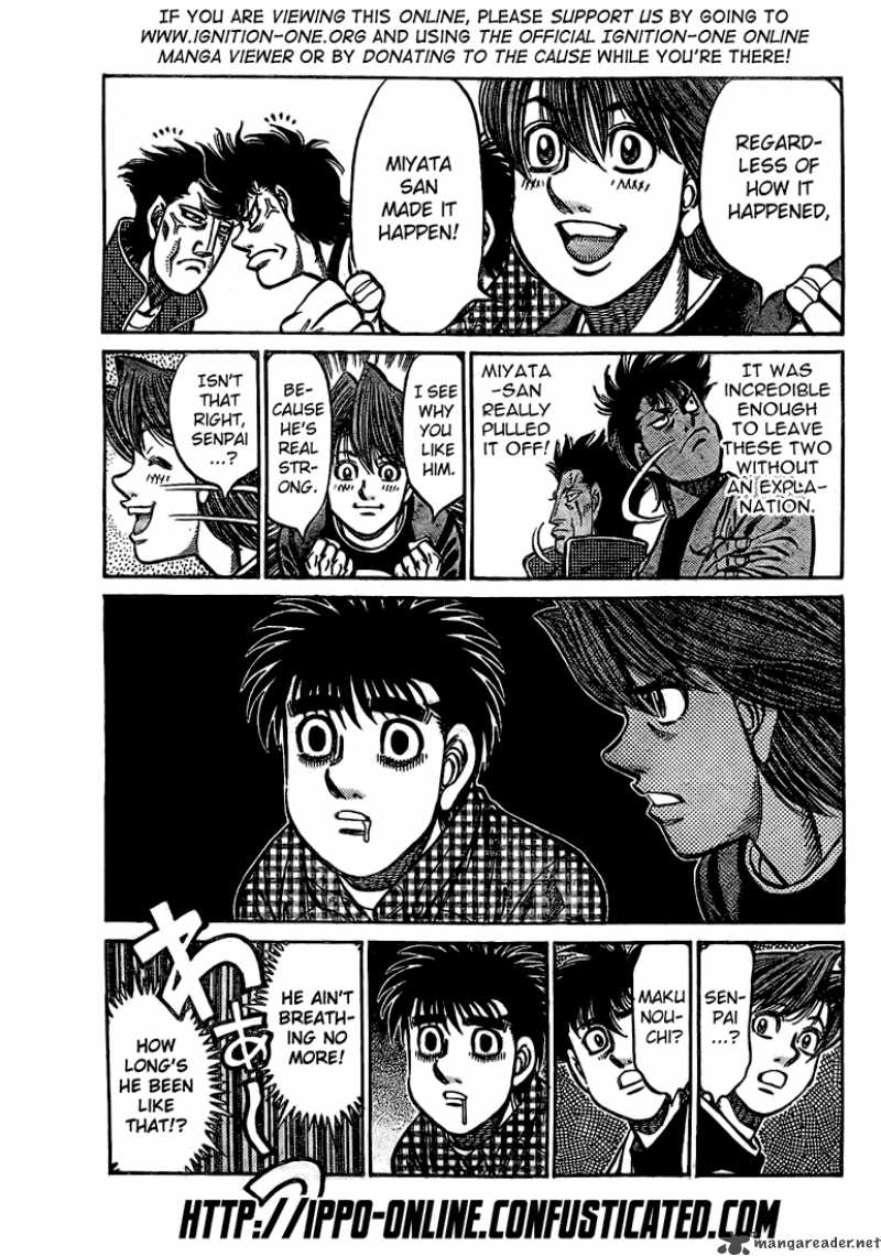 Hajime no Ippo Chapter 847 - Page 3