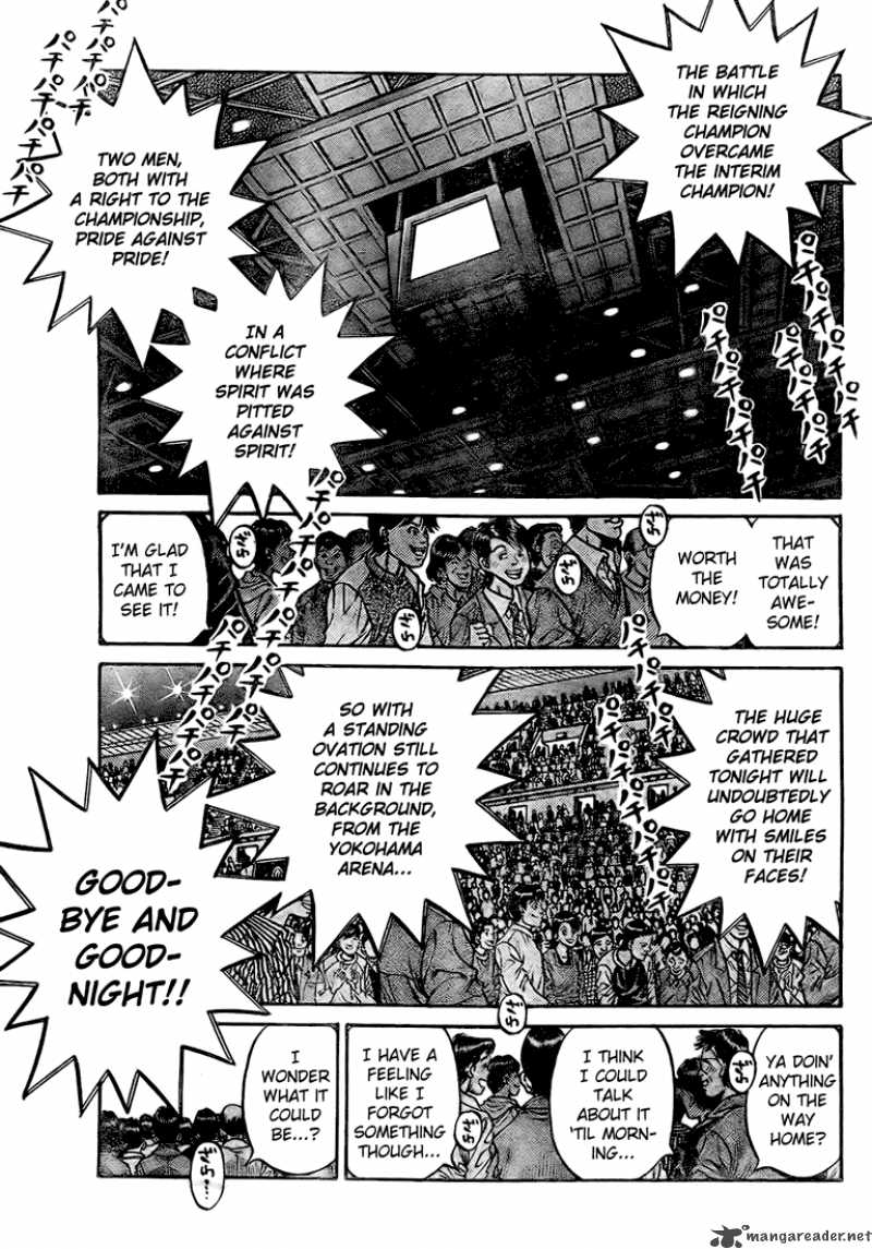 Hajime no Ippo Chapter 847 - Page 5