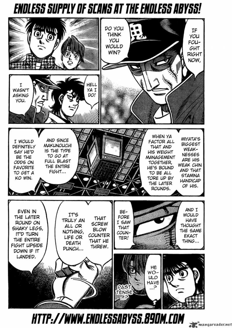 Hajime no Ippo Chapter 847 - Page 8