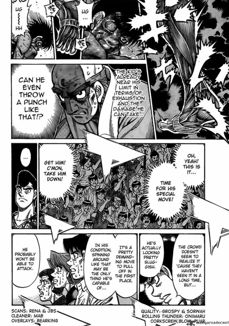 Hajime no Ippo Chapter 893 - Page 4