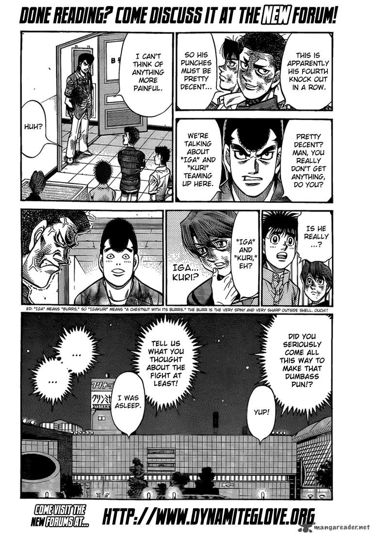 Hajime no Ippo Chapter 912 - Page 18