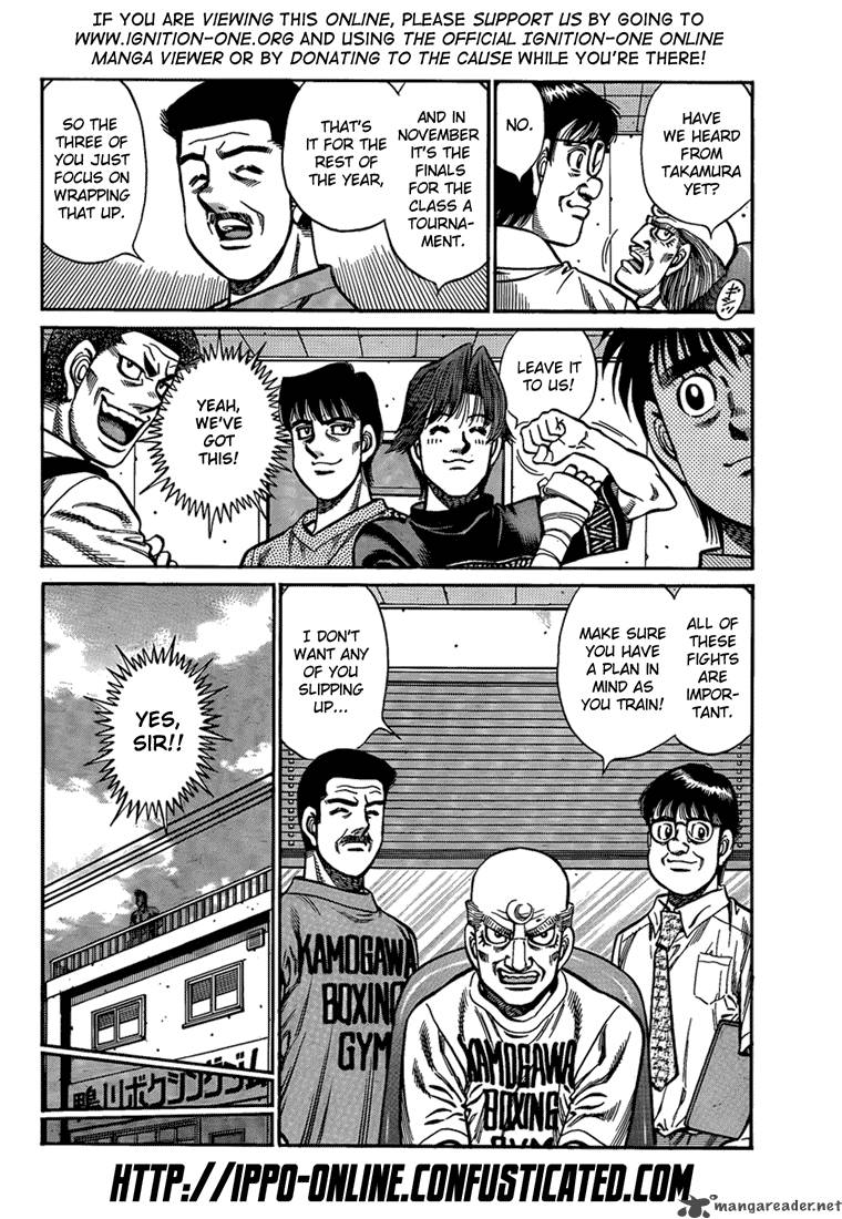 Hajime no Ippo Chapter 917 - Page 2