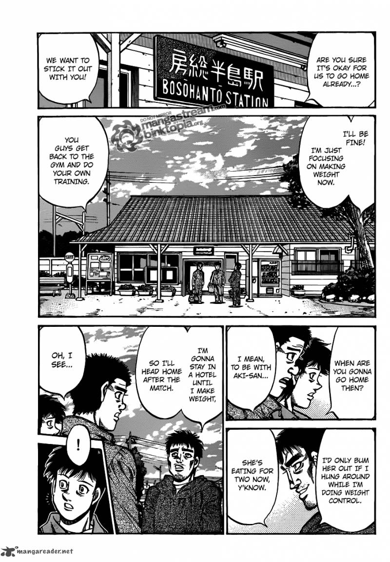 Hajime no Ippo Chapter 926 - Page 9