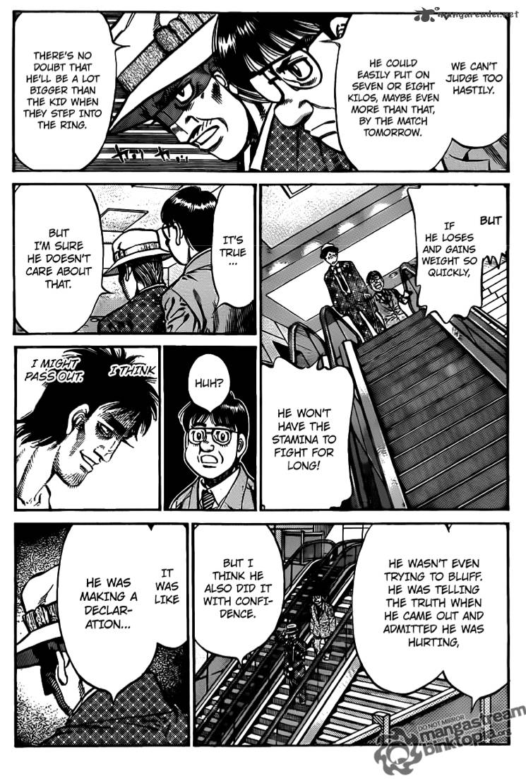 Hajime no Ippo Chapter 927 - Page 15