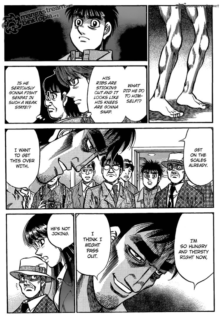Hajime no Ippo Chapter 927 - Page 9