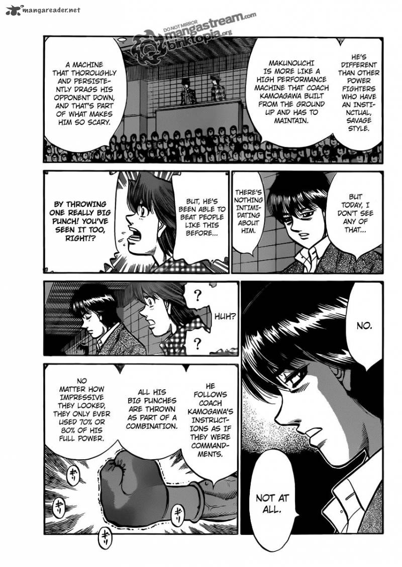 Hajime no Ippo Chapter 935 - Page 7