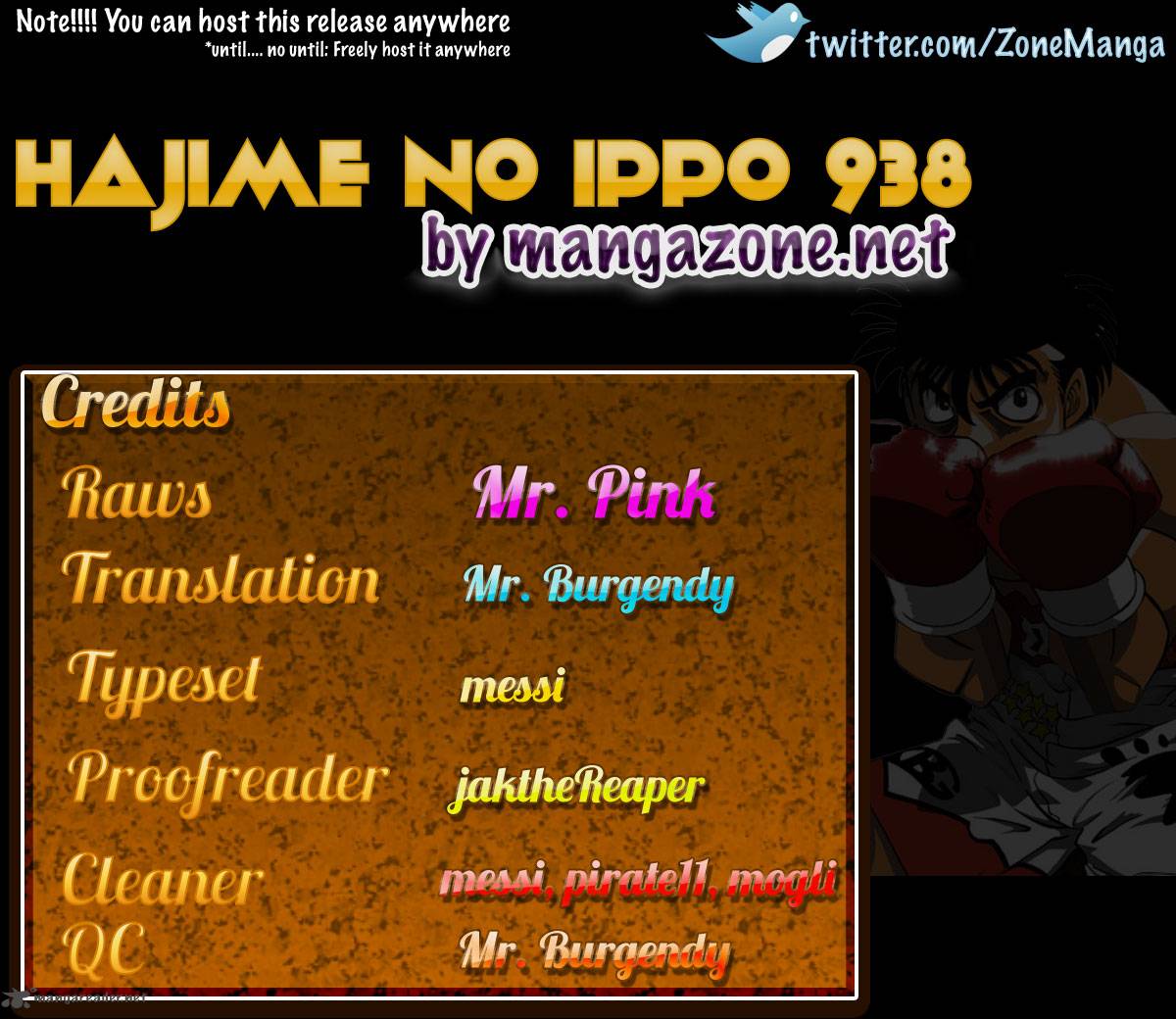 Hajime no Ippo Chapter 938 - Page 18