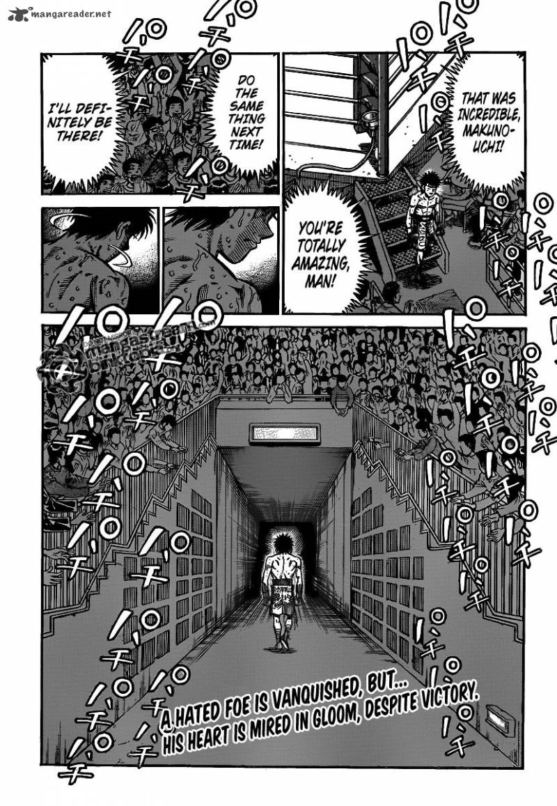 Hajime no Ippo Chapter 939 - Page 16