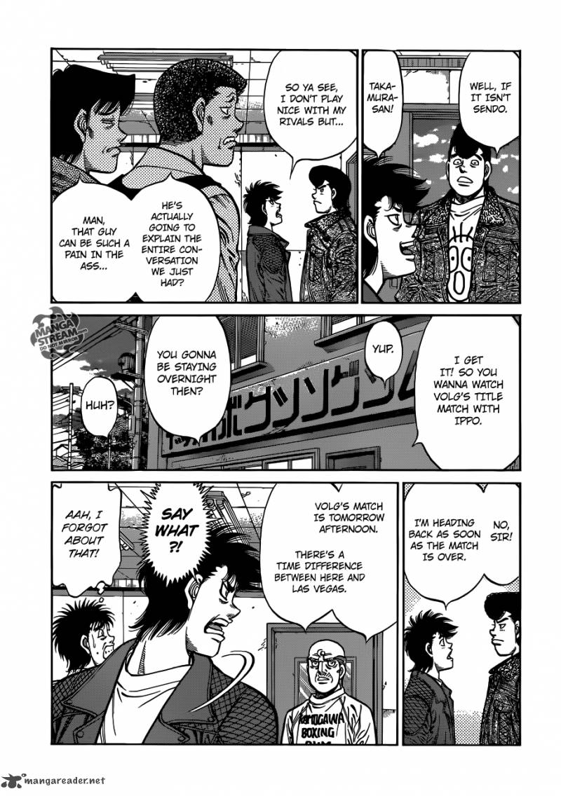 Hajime no Ippo Chapter 984 - Page 5