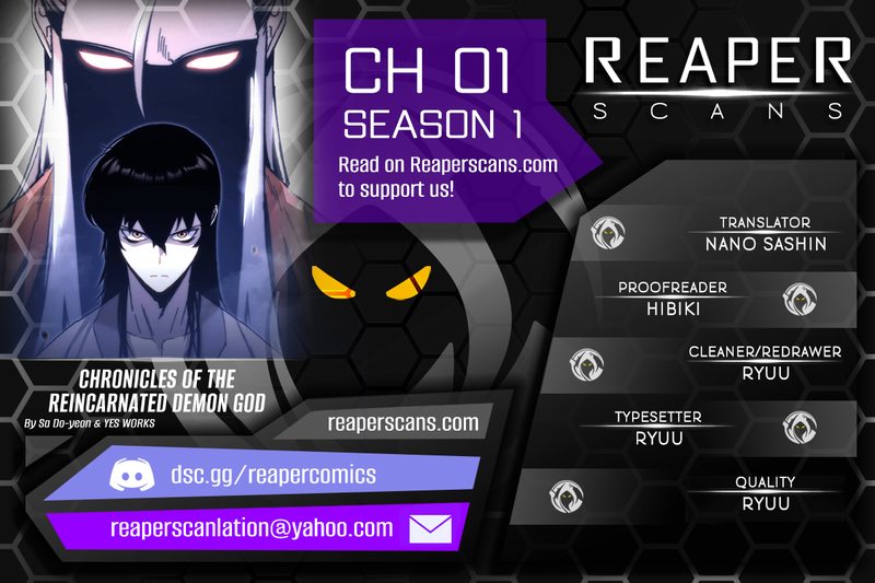 Chronicles of the Reincarnated Demon God Chapter 1 - Page 1