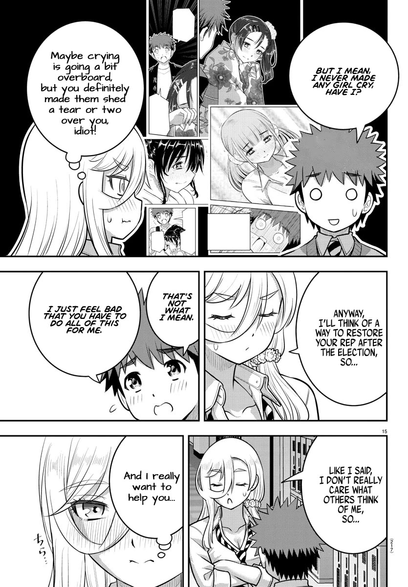 Yankee JK Kuzuhana-chan Chapter 217 - Page 15