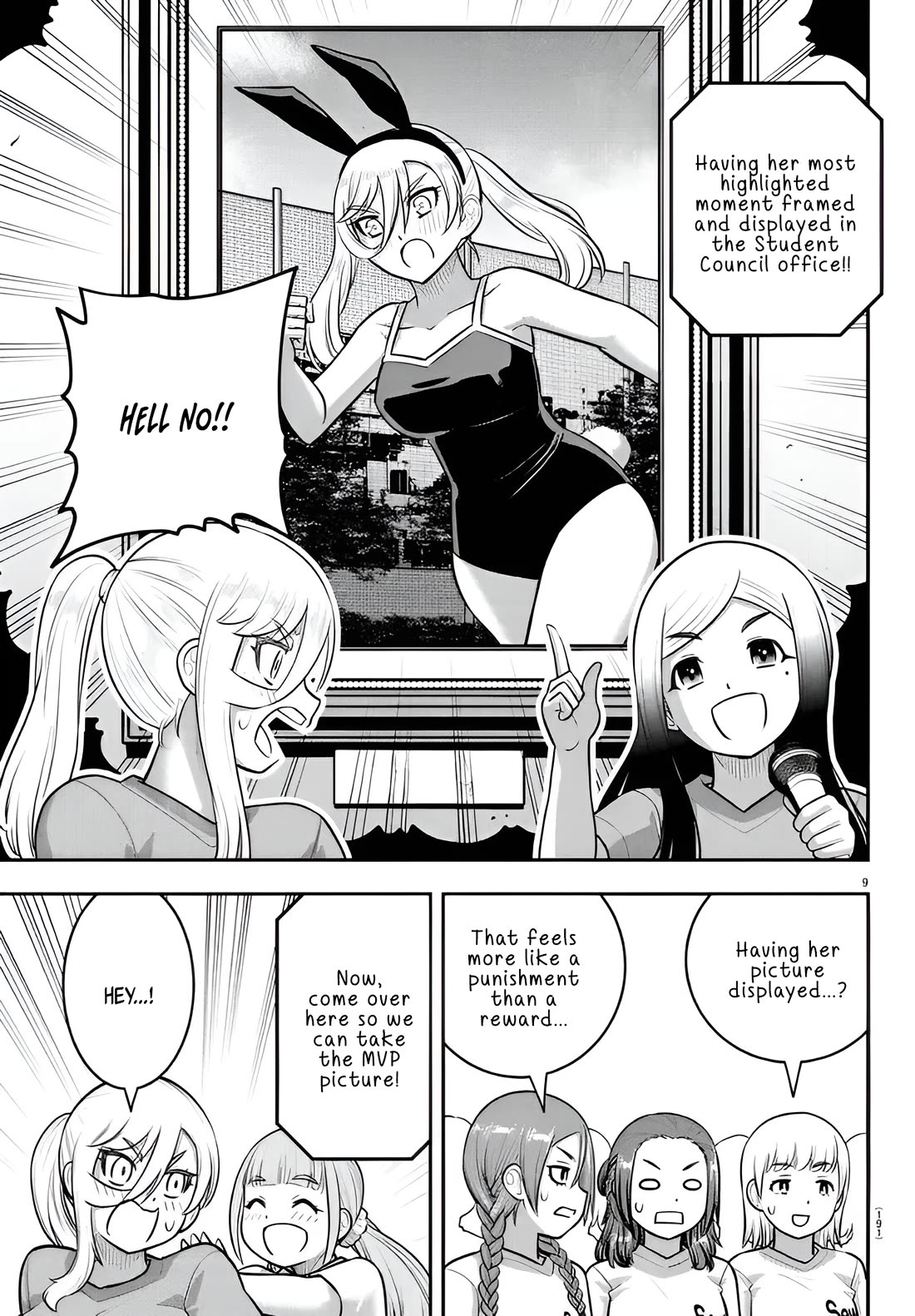 Yankee JK Kuzuhana-chan Chapter 238 - Page 9